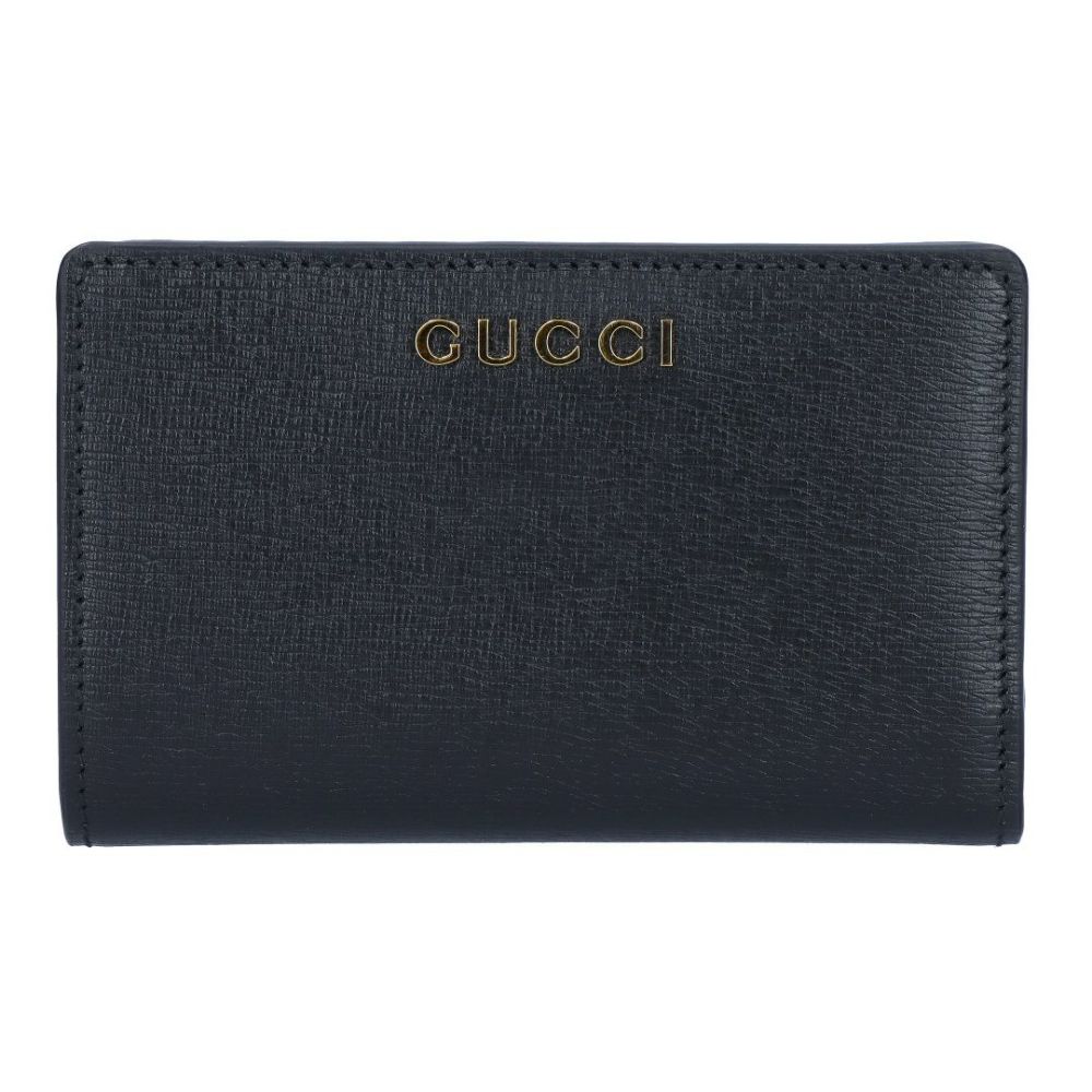 グッチ GUCCI 折財布 SCRIPT スクリプト 772640 0OP0N 1000 ブラック