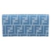 フェンディ FENDI 長財布 チェーンウォレット DENIM ブルーデニム調FFジャカード 8M0365 AUNJ F1SKL CARF WHITE BLUE+