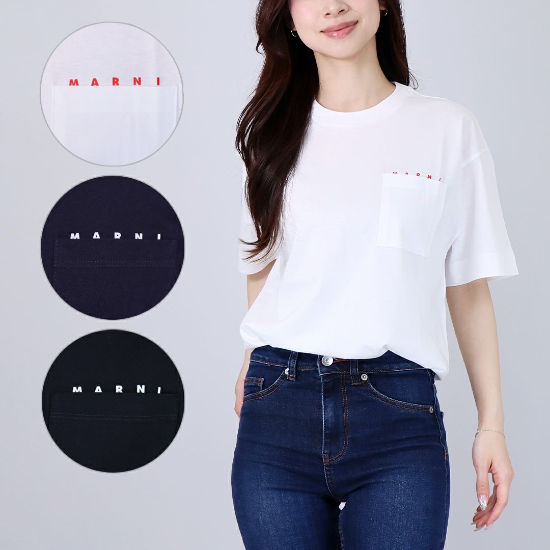 マルニ MARNI キッズ レディース 半袖Tシャツ MT272U M01415 M00RF