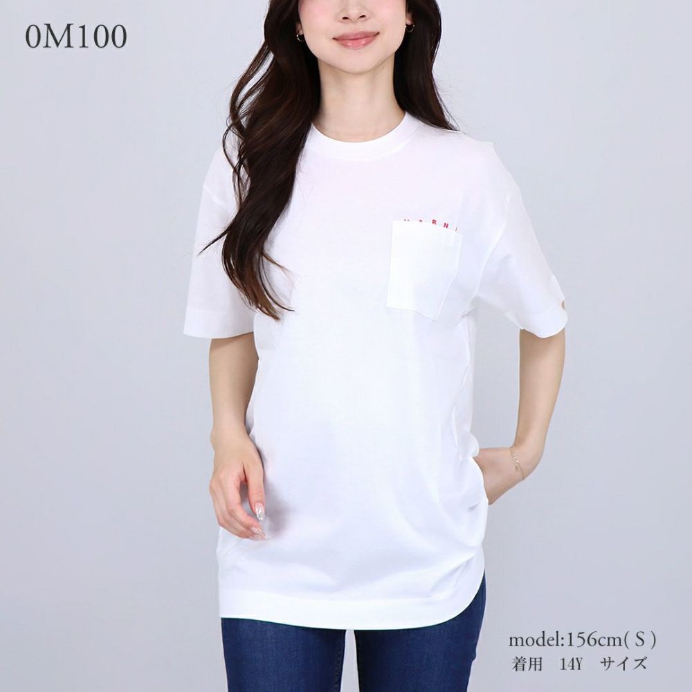 マルニ MARNI キッズ レディース 半袖Tシャツ MT272U M01415 M00RF