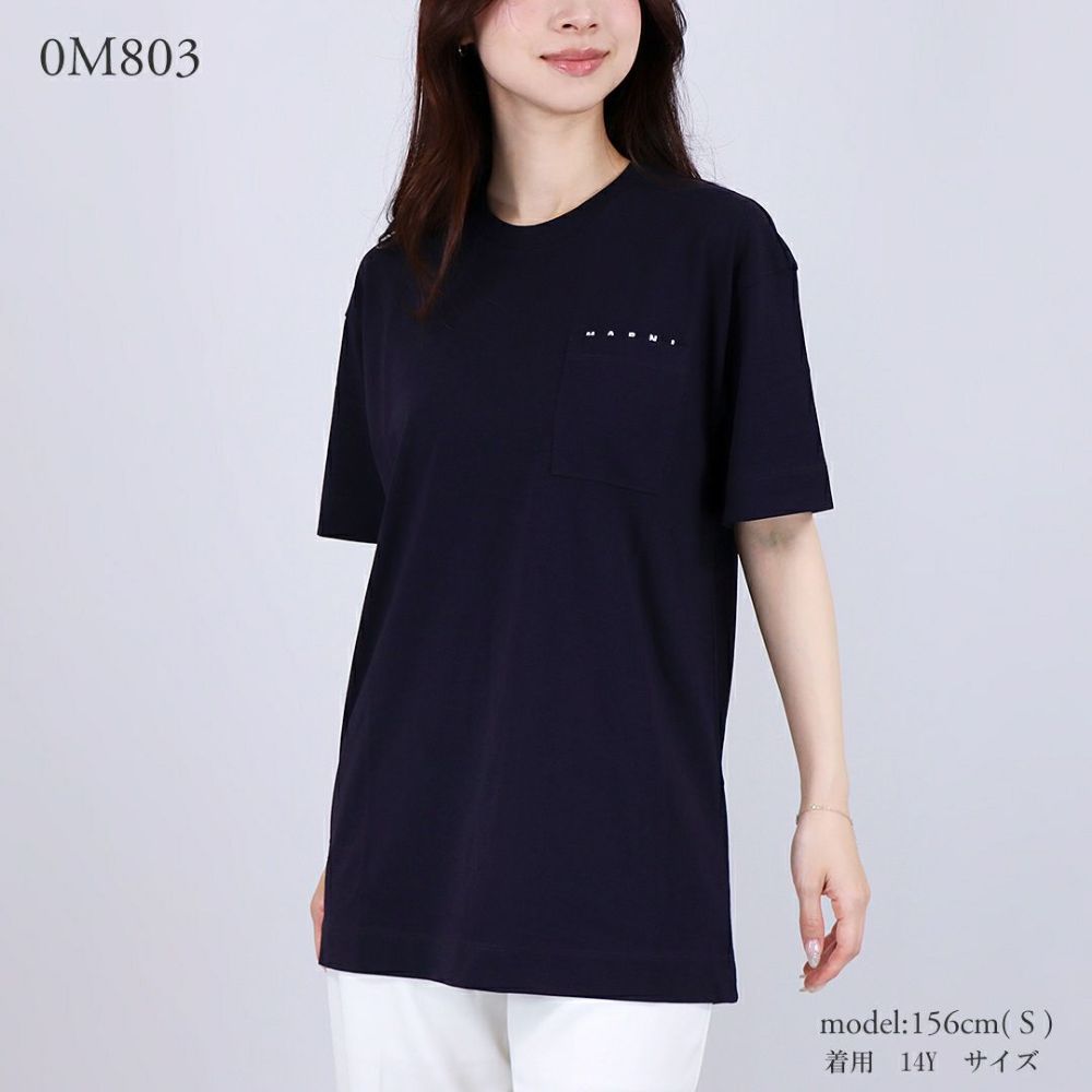 マルニ MARNI キッズ レディース 半袖Tシャツ MT272U M01415 M00RF