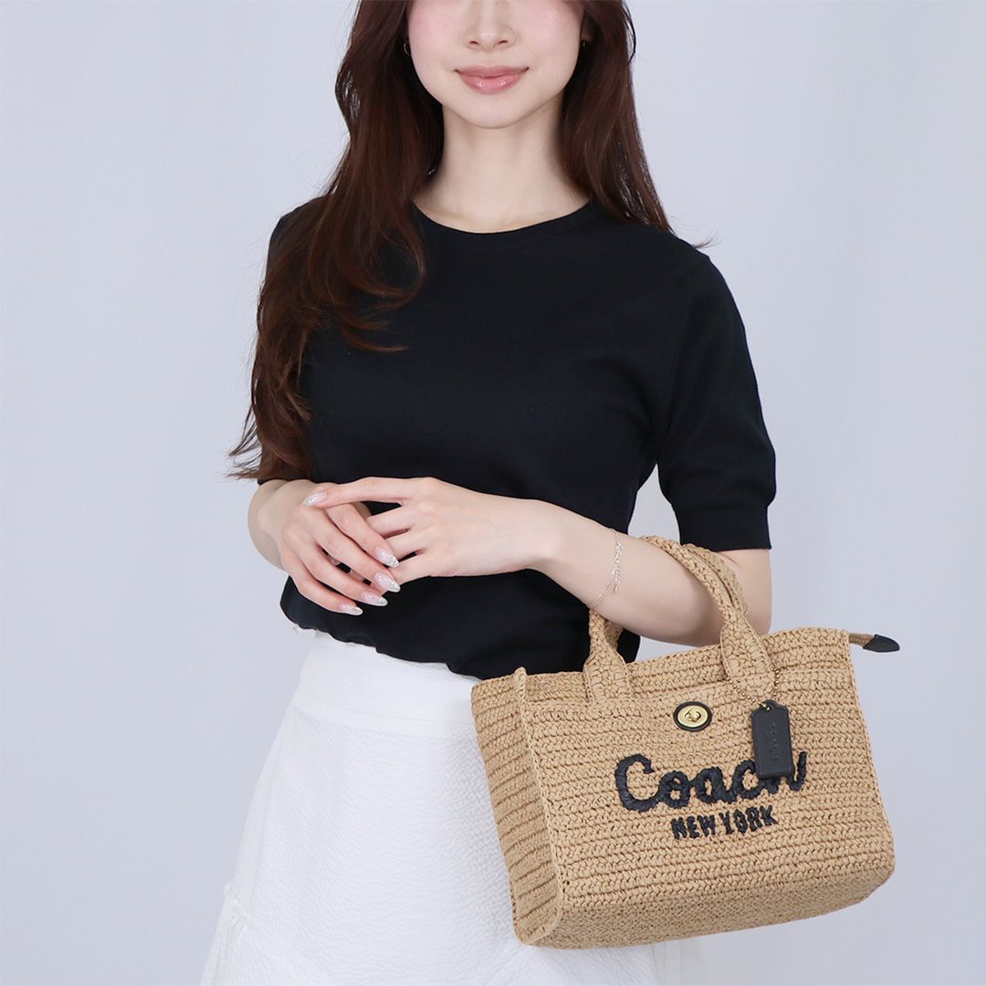 コーチ COACH 2WAYバッグ かごバッグ カーゴ トート バッグ 26 CAM62 B4/NA
