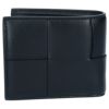 ボッテガヴェネタ BOTTEGA VENETA メンズ 折財布 二つ折り財布 イントレチャート カセット 649605 V47V1 8803 ブラック