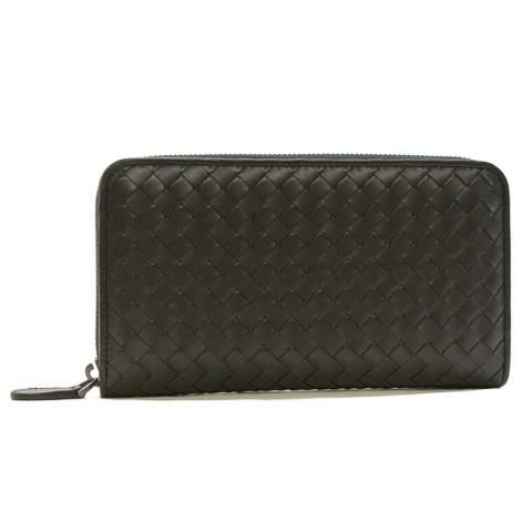 ボッテガ・ヴェネタ 長財布 イントレチャート BOTTEGA VENETA 275064 V3UN1 1275 ブラック
