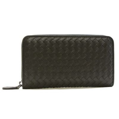 ボッテガ・ヴェネタ 長財布 イントレチャート BOTTEGA VENETA 275064 V3UN1 1275 ブラック