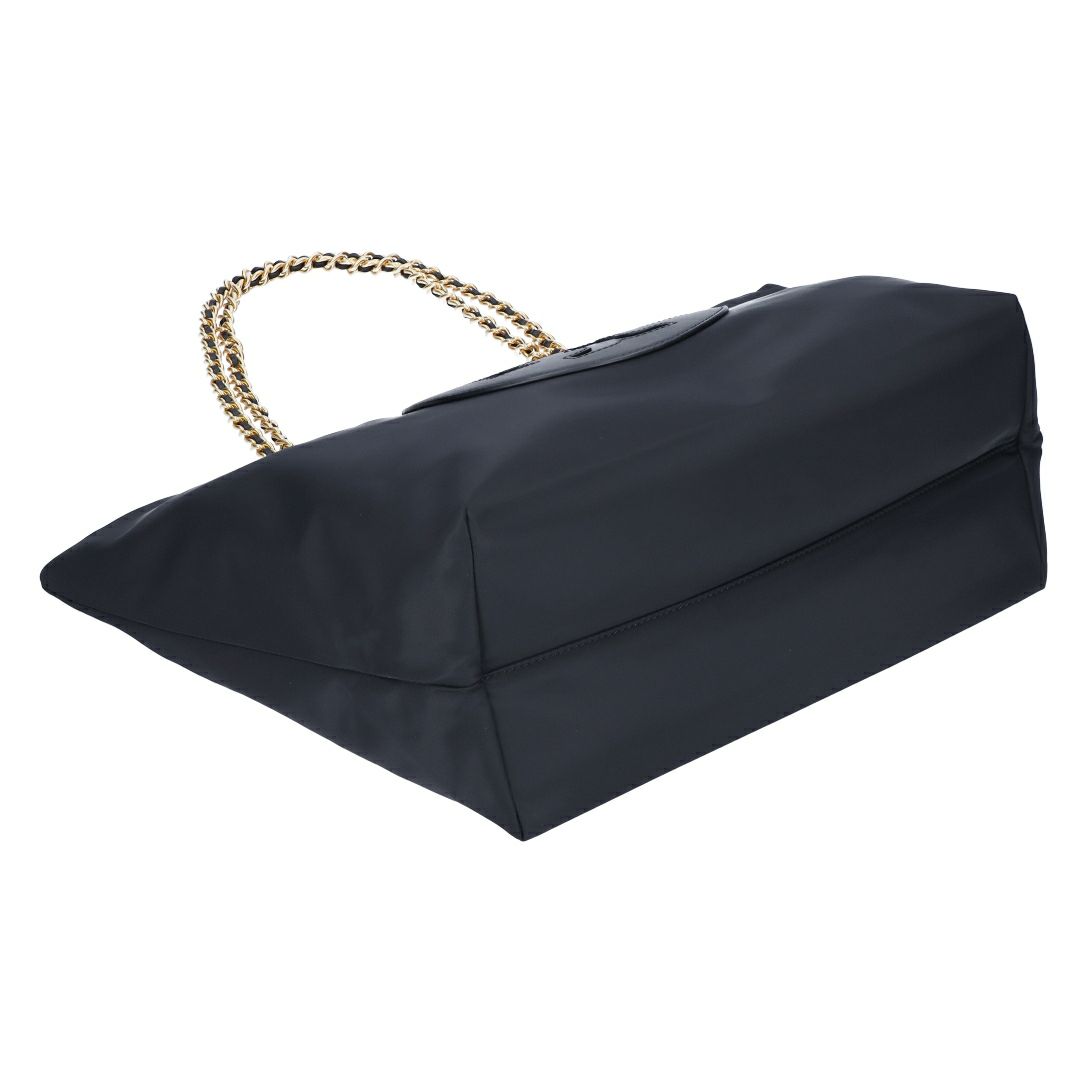 トリーバーチ TORY BURCH トートバッグ ELLA CHAIIN TOTE 152313 001 BLACK