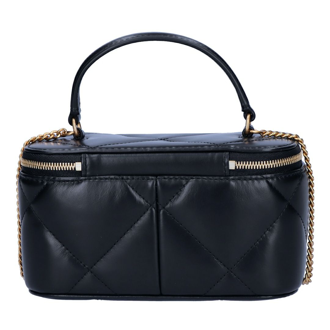 トリーバーチ TORY BURCH 2WAYバッグ KIRA DIAMOND QUILT VANITY CASE 164986 001 BLACK