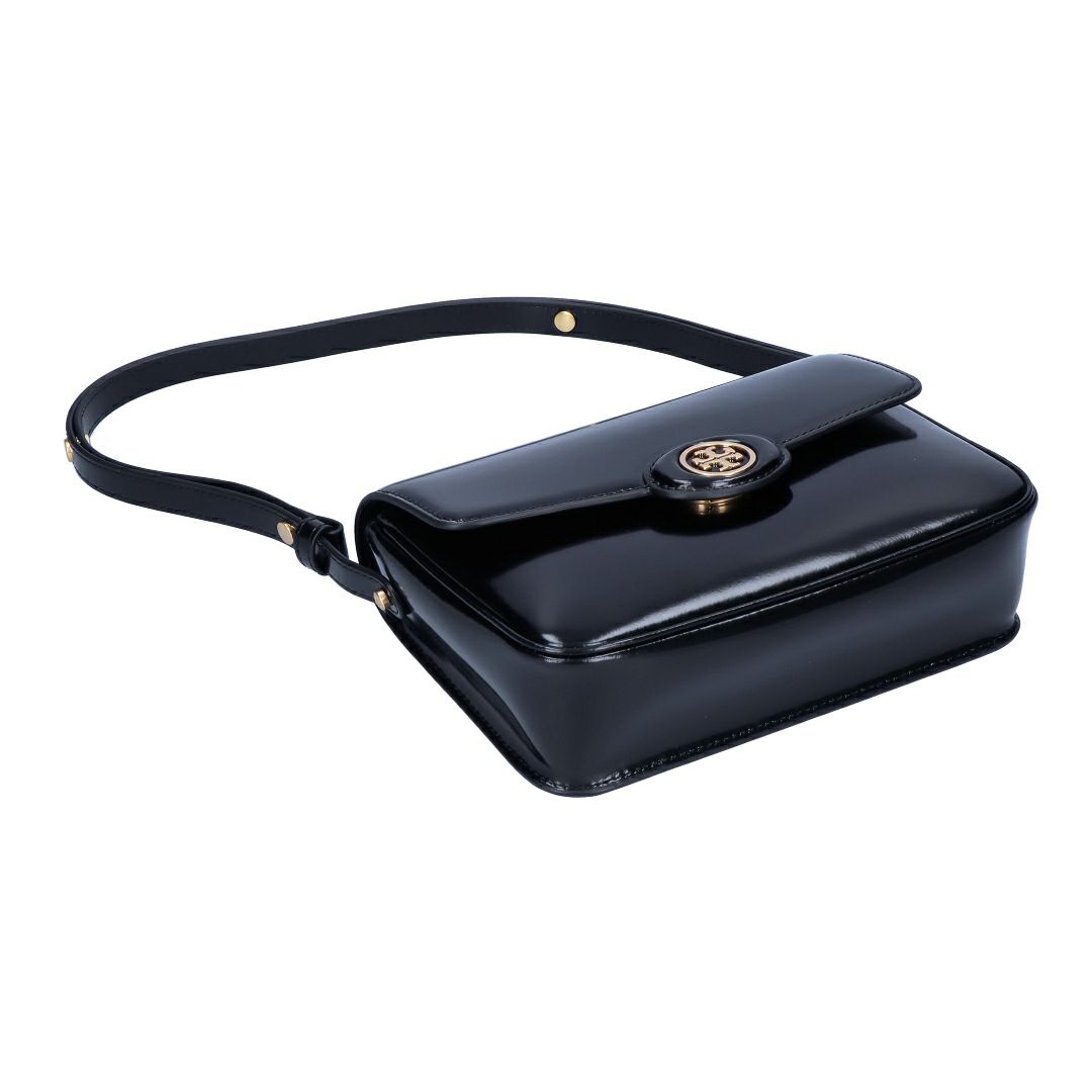 トリーバーチ TORY BURCH ショルダーバッグ ROBINSON SPAZZOLATO CONVERTIBLE SHOULDER 143122 001 BLACK