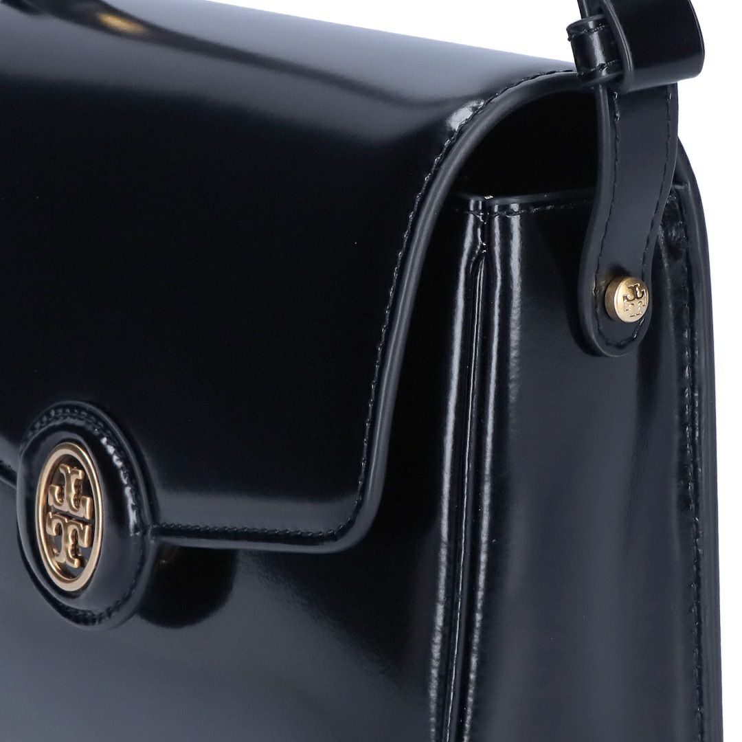 トリーバーチ TORY BURCH ショルダーバッグ ROBINSON SPAZZOLATO CONVERTIBLE SHOULDER 143122 001 BLACK