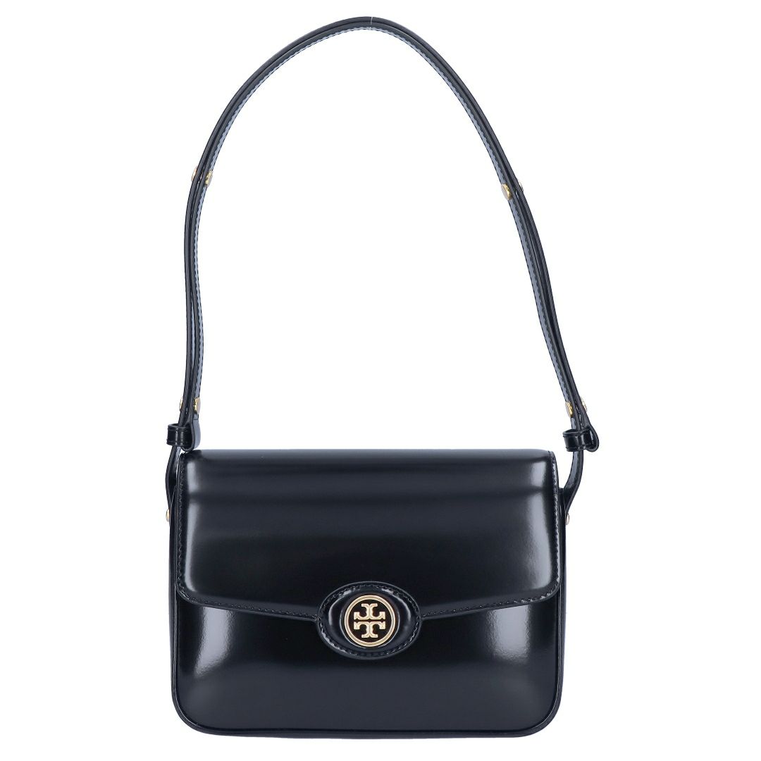 トリーバーチ TORY BURCH ショルダーバッグ ROBINSON SPAZZOLATO CONVERTIBLE SHOULDER 143122 001 BLACK
