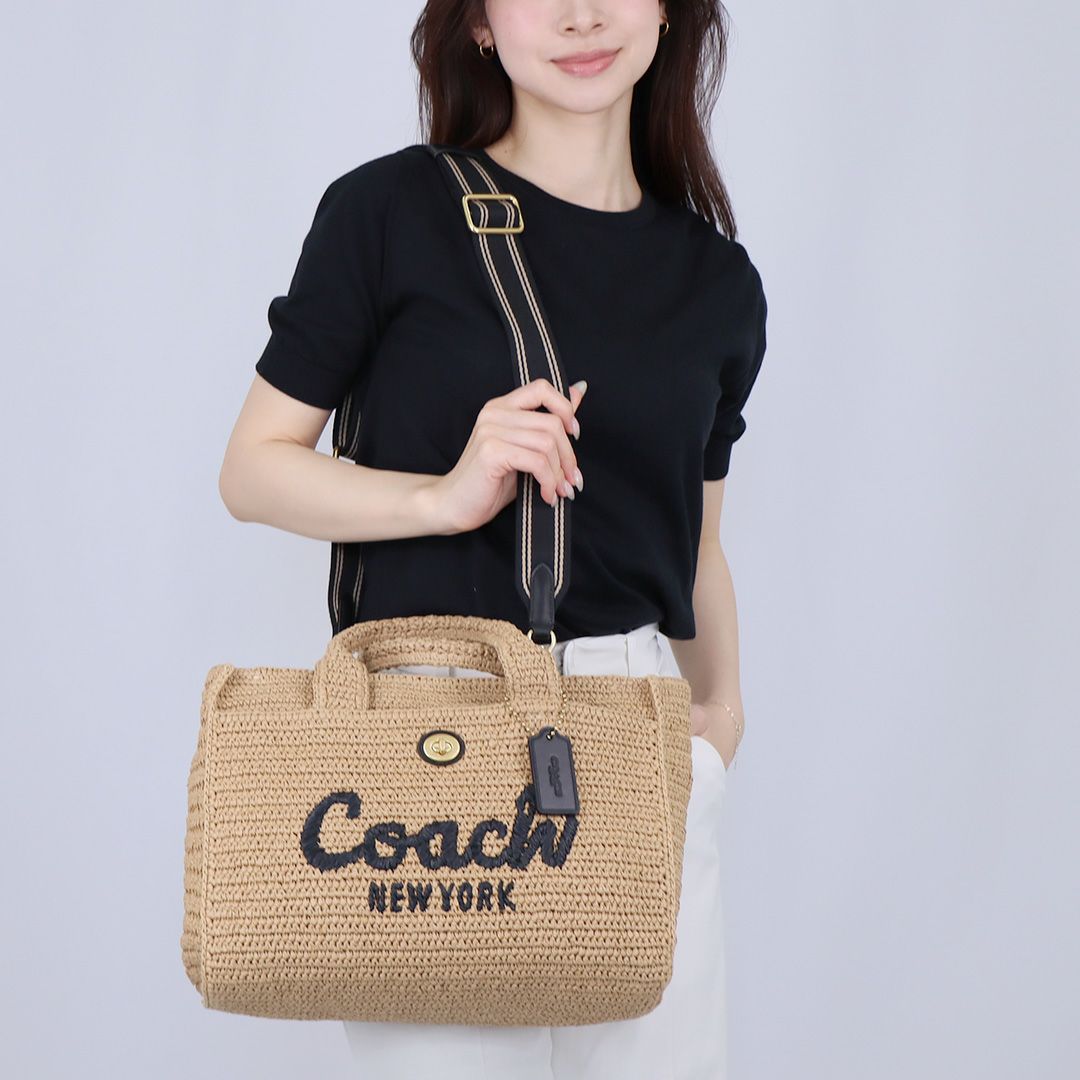 コーチ COACH 2WAYバッグ かごバッグ カーゴ トート CAM71 B4/NA