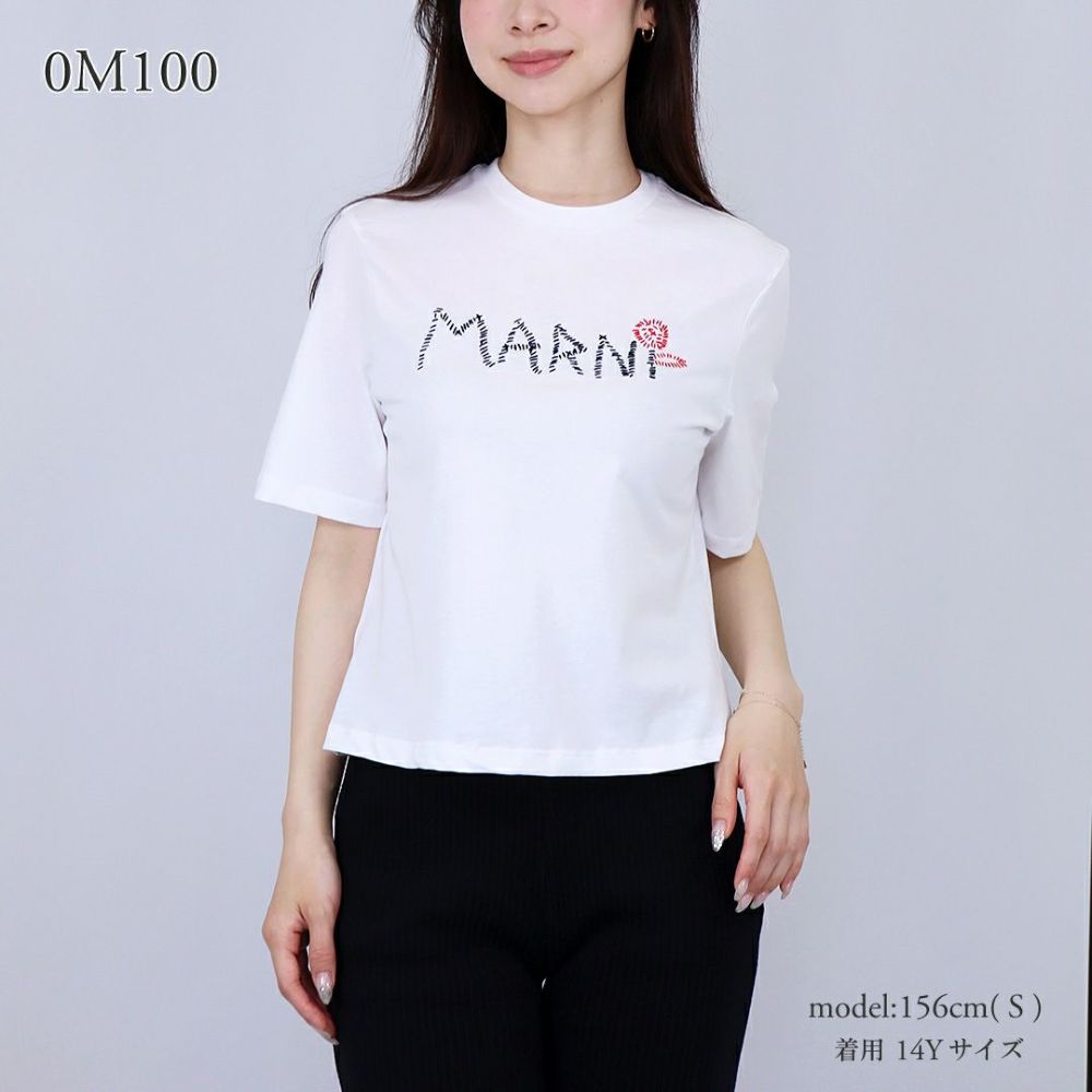 マルニ MARNI キッズ レディース半袖Tシャツ MT280F M01444