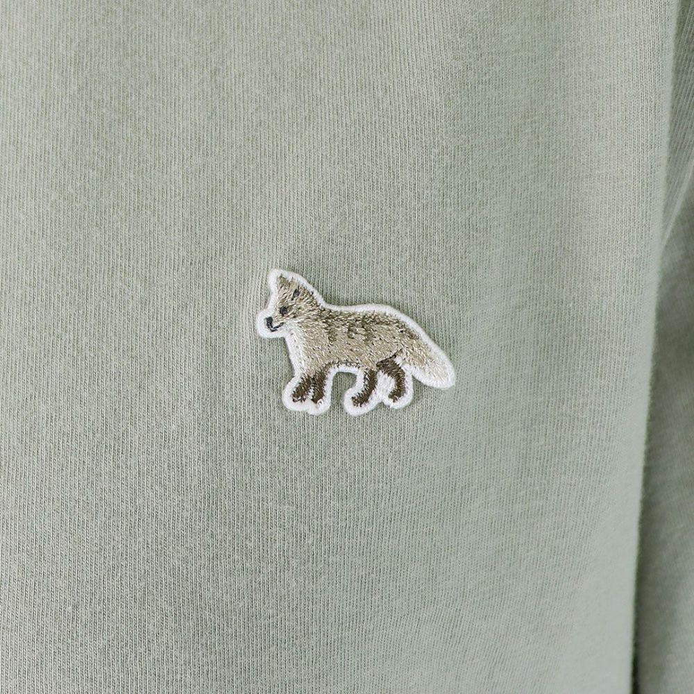 メゾンキツネ MAISON KITSUNE レディース半袖 Tシャツ BABY FOX PATCH COMFOR OW00107KJ0008 0094 COURT GREEN