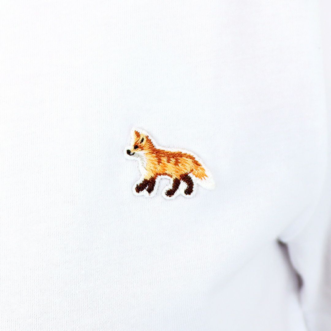 メゾンキツネ MAISON KITSUNE レディース 半袖 Tシャツ BABY FOX PATCH REGULAR TEE-SHIRT MW00110KJ0008