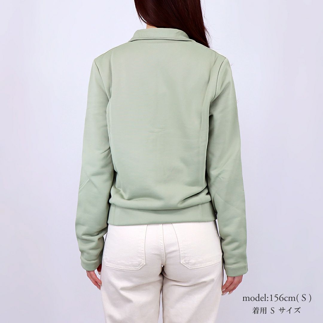 メゾンキツネ MAISON KITSUNE レディース ジャケット ブルゾン フラッシュ フォックス ジップ ブルゾン OW02134KM0322 0094 COURT GREEN