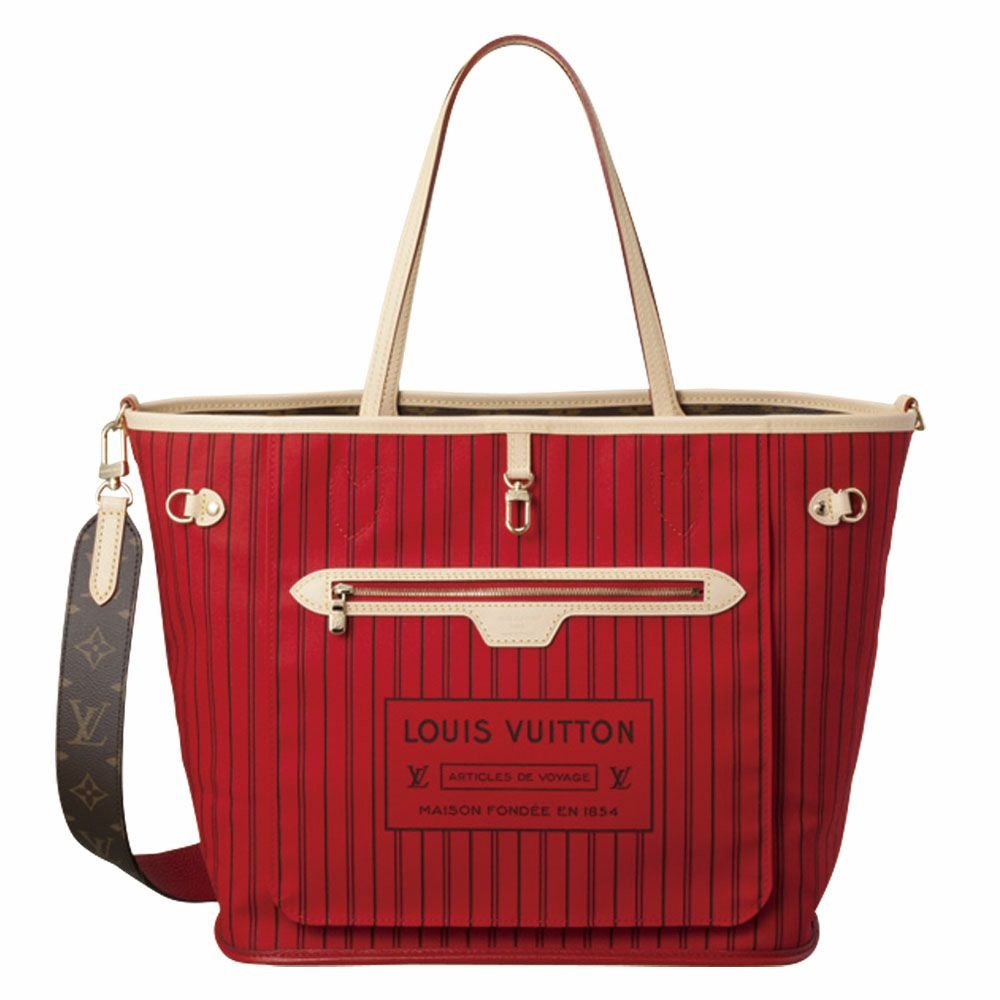 【予約会対象品】 ルイヴィトン LOUIS VUITTON ハンドバッグ ネヴァーフル・インサイドアウト MM M12096 ブラウン 【お取り寄せ】