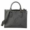 【予約会対象品】 ルイヴィトン LOUIS VUITTON ハンドバッグ オンザゴーPM M12886 ブラック 【お取り寄せ】