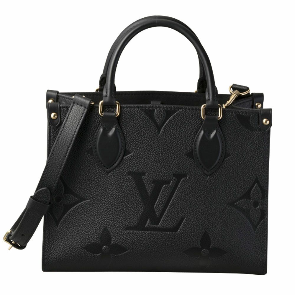 【予約会対象品】 ルイヴィトン LOUIS VUITTON ハンドバッグ ショルダーバッグ オンザゴーPM M45653 ブラック 【お取り寄せ】