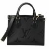 【予約会対象品】 ルイヴィトン LOUIS VUITTON ハンドバッグ ショルダーバッグ オンザゴーPM M45653 ブラック 【お取り寄せ】