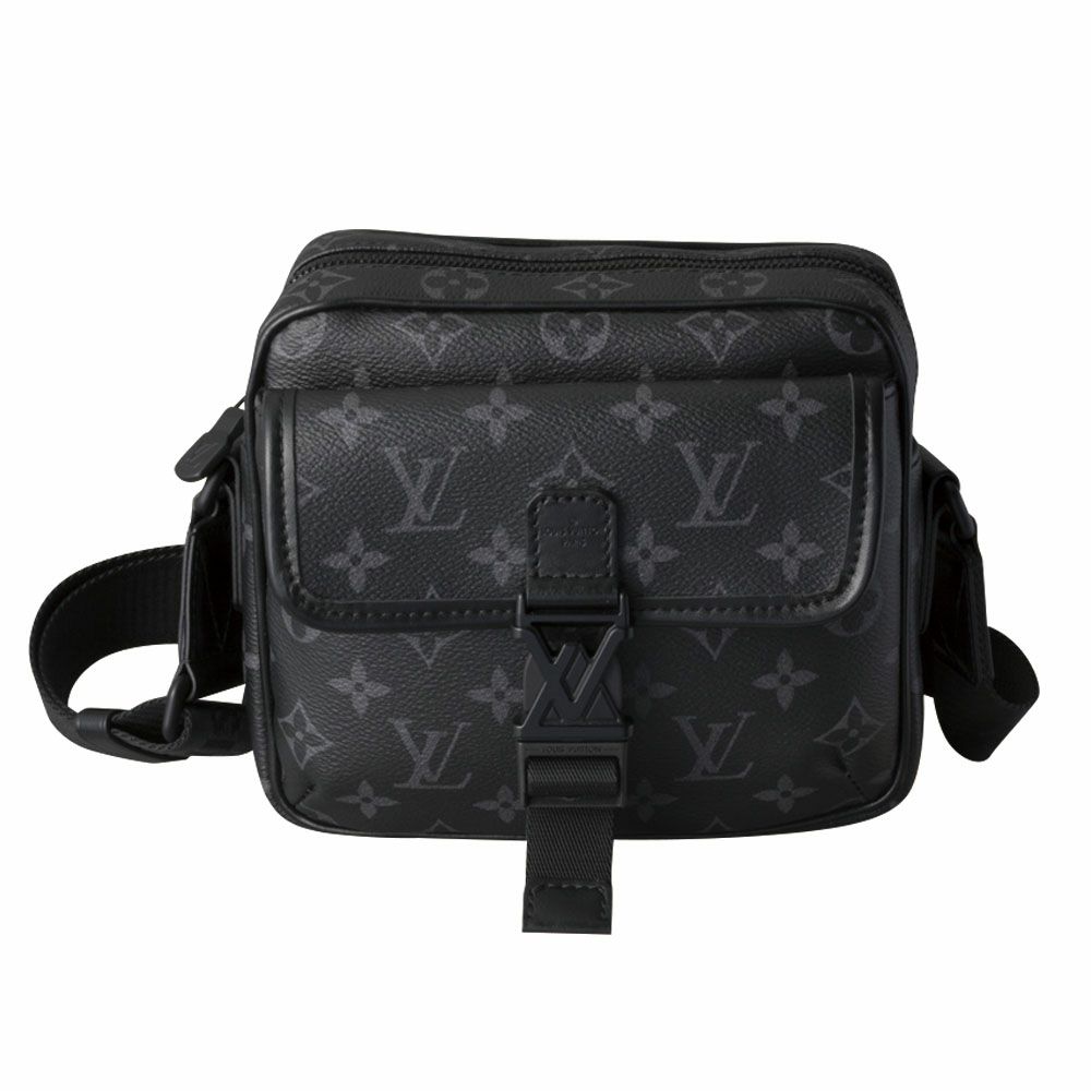 【予約会対象品】 ルイヴィトン LOUIS VUITTON ショルダーバッグ ゲットアウェイ・メッセンジャーモノグラム・エクリプス M12518 ブラック 【お取り寄せ】