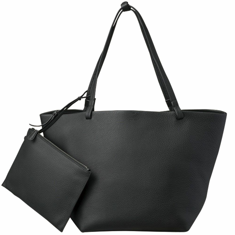 【予約会対象品】 ザ・ロウ THE ROW トートバッグ PARK TOTE THREE W1272 L129 BLKP ブラック 【お取り寄せ】