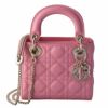 【予約会対象品】 ディオール DIOR ハンドバッグ LADY DIOR MINI M0505ONGE 00N ストロベリー 【お取り寄せ】