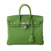 【予約会対象品】 エルメス HERMES ハンドバッグ バーキン25 トゴ ヴェールユッカ SV 【お取り寄せ】