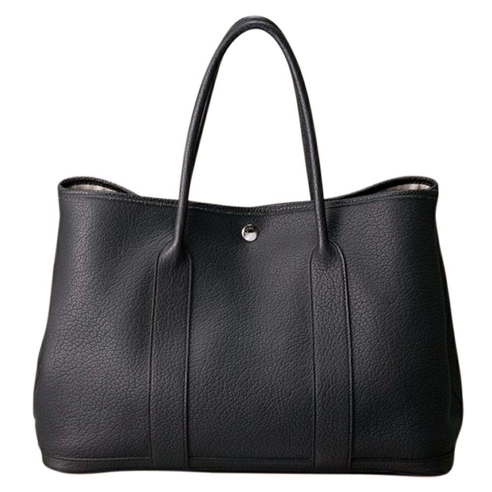 【予約会対象品】 エルメス HERMES ハンドバッグ ガーデンパーティPM ネゴンダ クロ SV 【お取り寄せ】