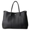 【予約会対象品】 エルメス HERMES ハンドバッグ ガーデンパーティPM ネゴンダ クロ SV 【お取り寄せ】