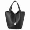 【予約会対象品】 エルメス HERMES ハンドバッグ ピコタンロックMM トリヨンクレマンス クロ SV 【お取り寄せ】