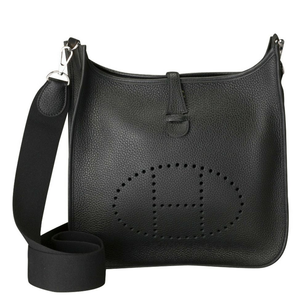 【予約会対象品】 エルメス HERMES ハンドバッグ エヴリン3 PM トリヨンクレマンス クロ SV 【お取り寄せ】