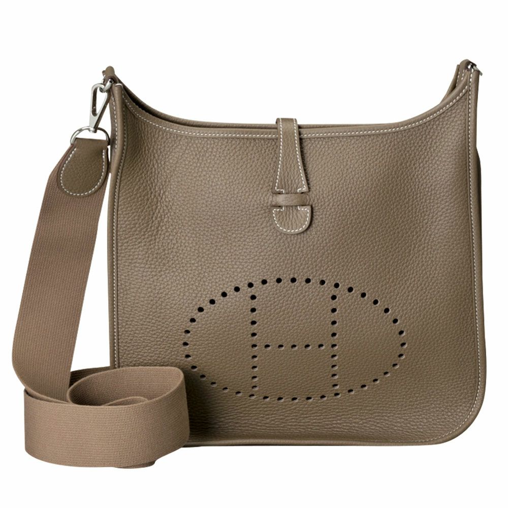 【予約会対象品】 エルメス HERMES ハンドバッグ エヴリン3 PM トリヨンクレマンス エトゥープ SV 【お取り寄せ】
