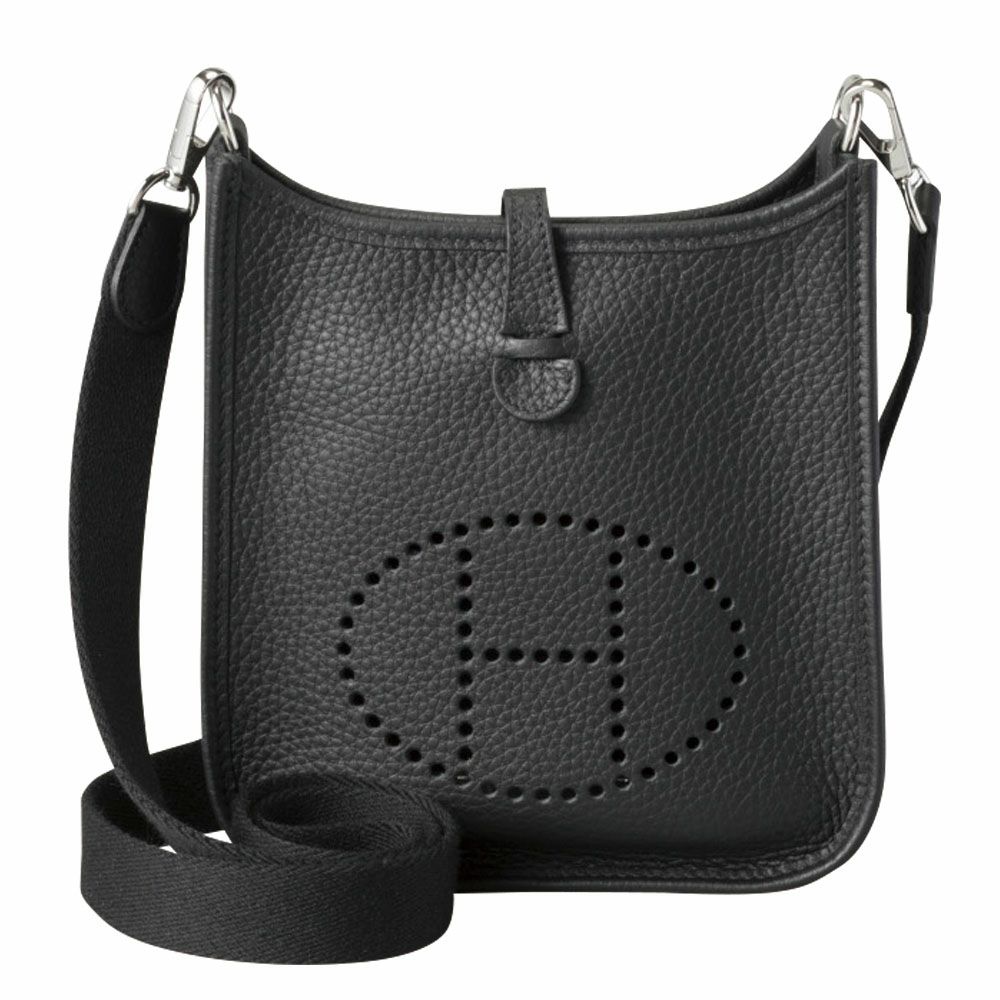 【予約会対象品】 エルメス HERMES ハンドバッグ エヴリン16ＴPMアマゾンクレマンス クロ SV 【お取り寄せ】