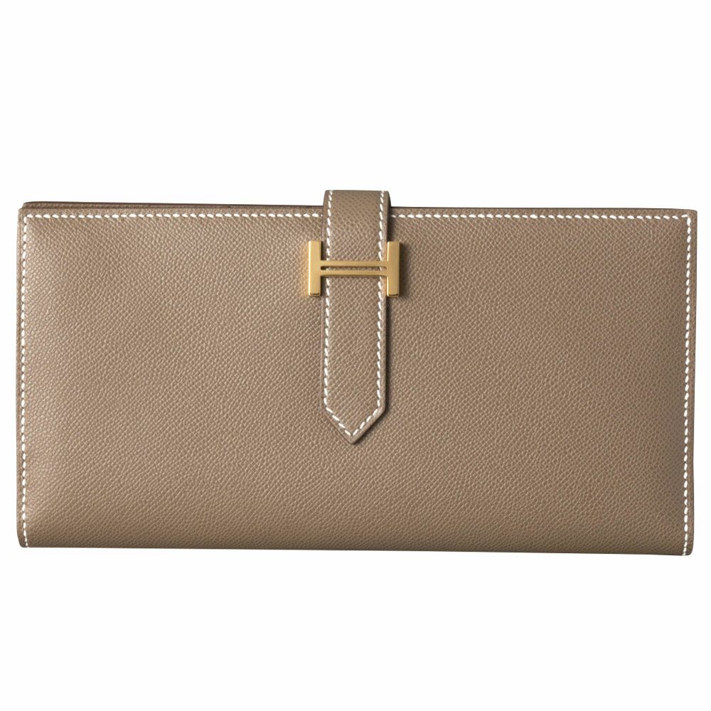 【予約会対象品】 エルメス HERMES 長財布 ベアンスフレ ヴォーマダム エトゥープ GP 【お取り寄せ】