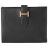 【予約会対象品】 エルメス HERMES 折財布 ベアンコンパクト ヴォーマダム クロ GP 【お取り寄せ】