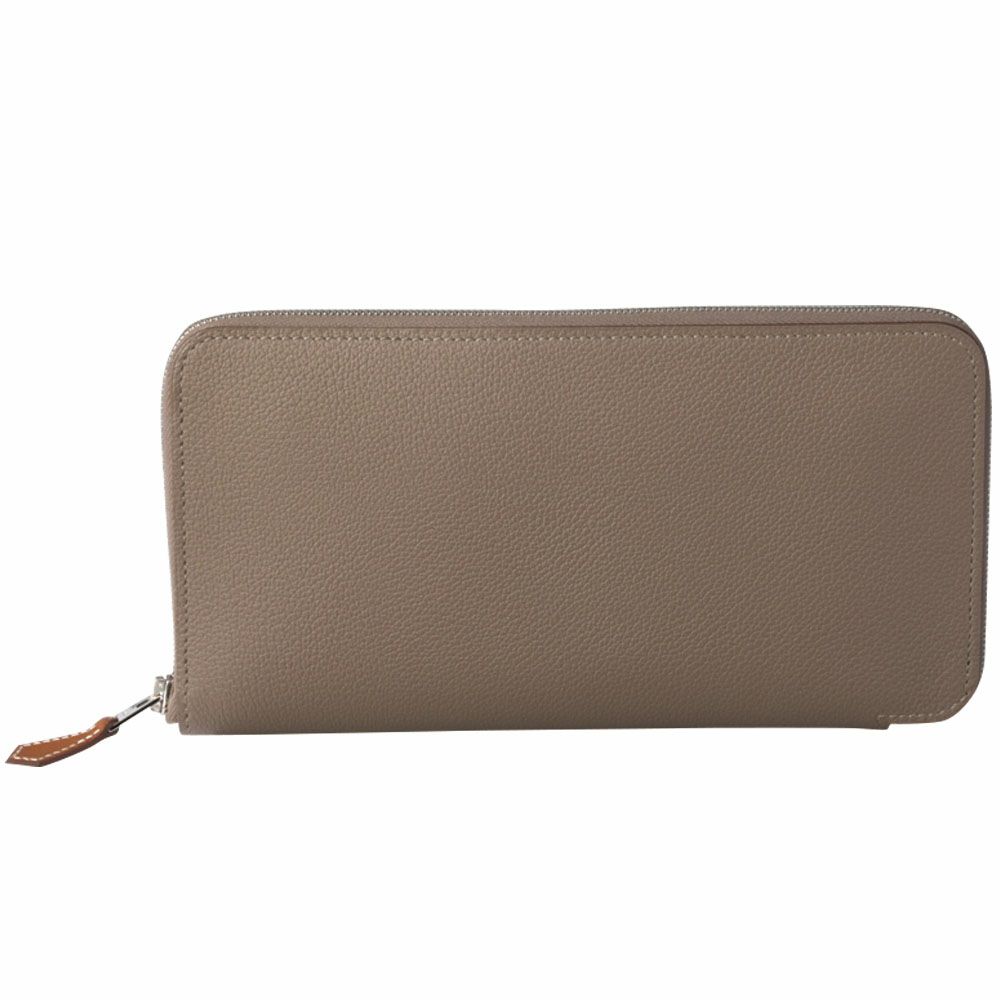 【予約会対象品】 エルメス HERMES 長財布 シルクインロング エバーカラー エトゥープ SV 【お取り寄せ】