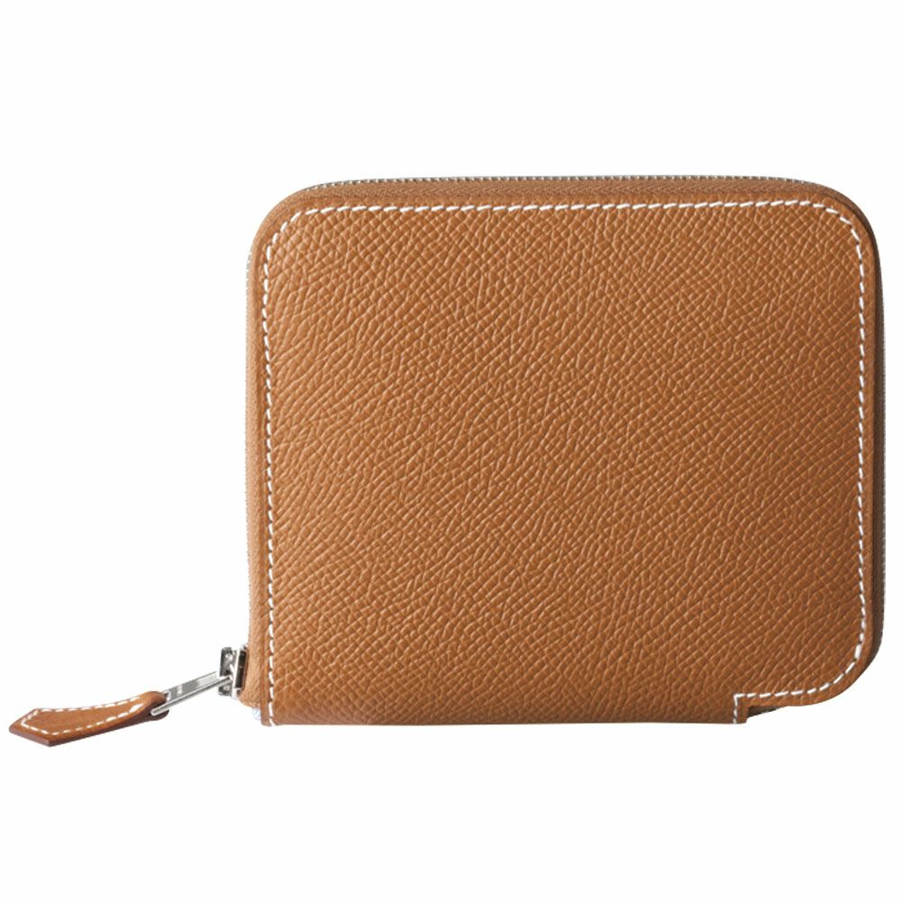 【予約会対象品】 エルメス HERMES 折財布 シルクイン コンパクト エプソン ゴールド/CASIS SV 【お取り寄せ】