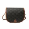 【予約会対象品】 セリーヌ CELINE ハンドバッグ ミディアム フォルコ バッグ ／ トリオンフキャンバス ＆ カーフスキン 19150 2BZJ 04LU TAN ブラウン 【お取り寄せ】