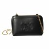 【予約会対象品】 セリーヌ CELINE ショルダーバッグ チェーン付きクラッチ キュイル トリオンフ ／ スムースカーフスキン 10E38 3DR8 38NO BLACK ブラック 【お取り寄せ】