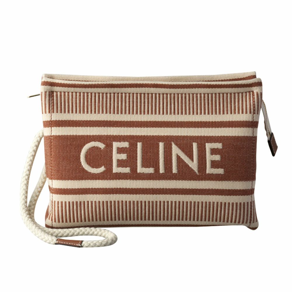 【予約会対象品】 セリーヌ CELINE クラッチバッグ ハンドバッグ 10M55 2FVV 28SI SIENNA ブラウン 【お取り寄せ】