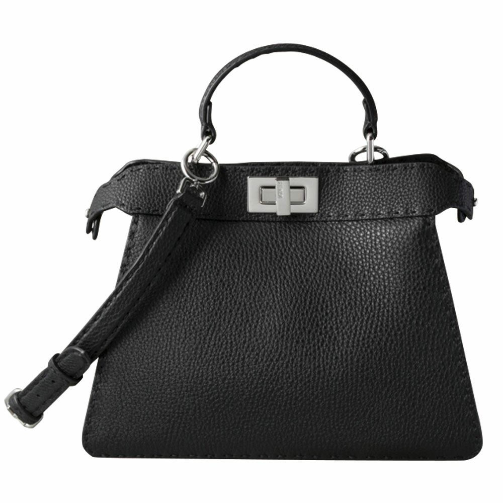 【予約会対象品】 フェンディ FENDI ハンドバッグ ピーカブー I See U スモール 8BN327 ADYL-F1EEJ ブラック 【お取り寄せ】