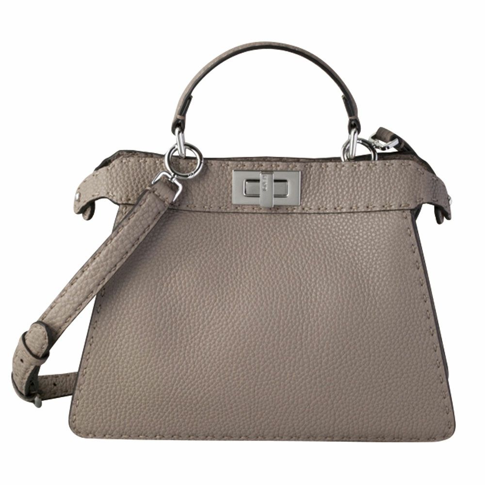 【予約会対象品】 フェンディ FENDI ハンドバッグ ピーカブー I See U スモール セレリア 8BN327 ADYL-F1EEM グレー 【お取り寄せ】