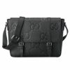 【予約会対象品】 グッチ GUCCI ショルダーバッグ ジャンボGGミディアムメッセンジャーバッグ 760234 AABY0 1000 1000 ブラック 【お取り寄せ】