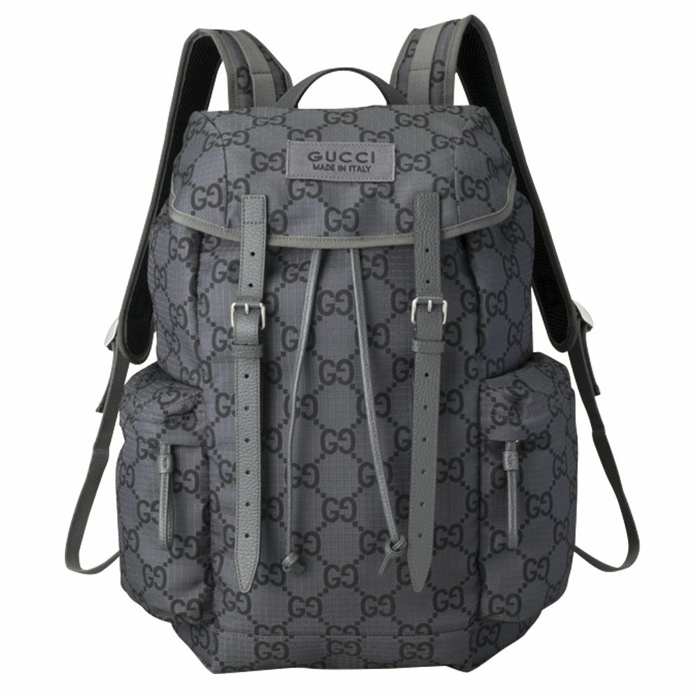 【予約会対象品】 グッチ GUCCI リュックサック バックパック 767923 FACPL 1245 1245 ダークグレー 【お取り寄せ】