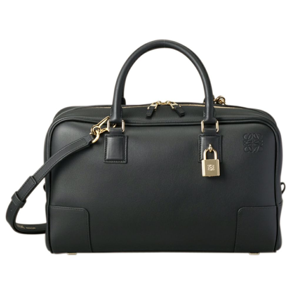 【予約会対象品】 ロエベ LOEWE ハンドバッグ アマソナ28 バッグ（ナパカーフ） A039N08X01 ブラック 【お取り寄せ】