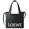 【予約会対象品】 ロエベ LOEWE かごバッグ ハンドバッグ ロエベフォント トート ミディアム（ラフィア） A685B61X01 ブラック 【お取り寄せ】
