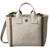 【予約会対象品】 クロエ CHLOE ショルダーバッグ キャンバス製Chloe Carryスモールトートバッグ CHC25SS911O6523N ベージュ 【お取り寄せ】