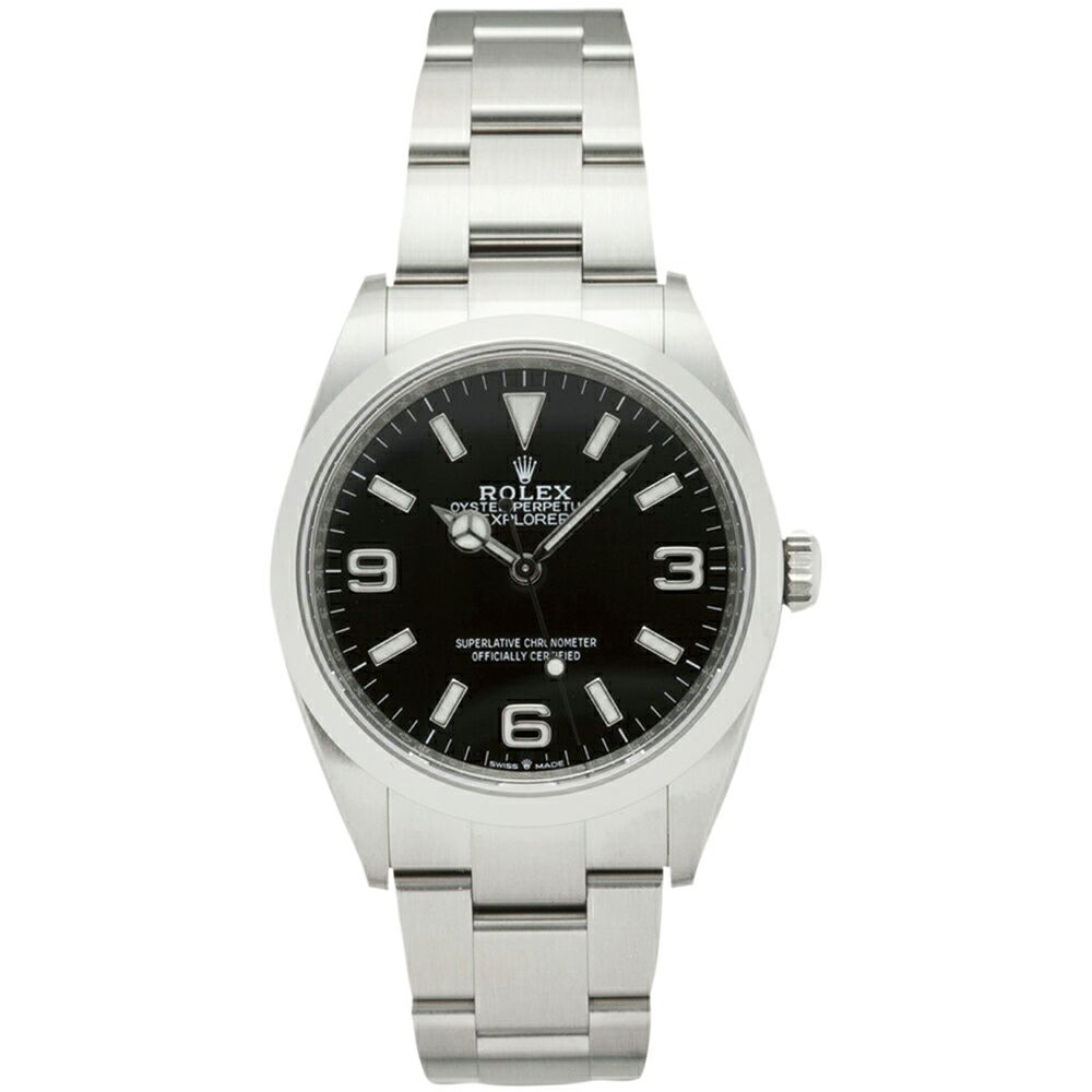 【予約会対象品】 ロレックス ROLEX 腕時計 メンズウォッチ エクスプローラー36 124270 ブラック 【お取り寄せ】