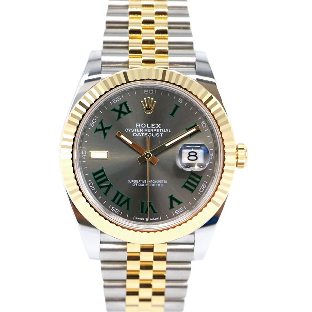 【予約会対象品】 ロレックス ROLEX 腕時計 メンズウォッチ デイトジャスト41 126333 ゴールド 【お取り寄せ】