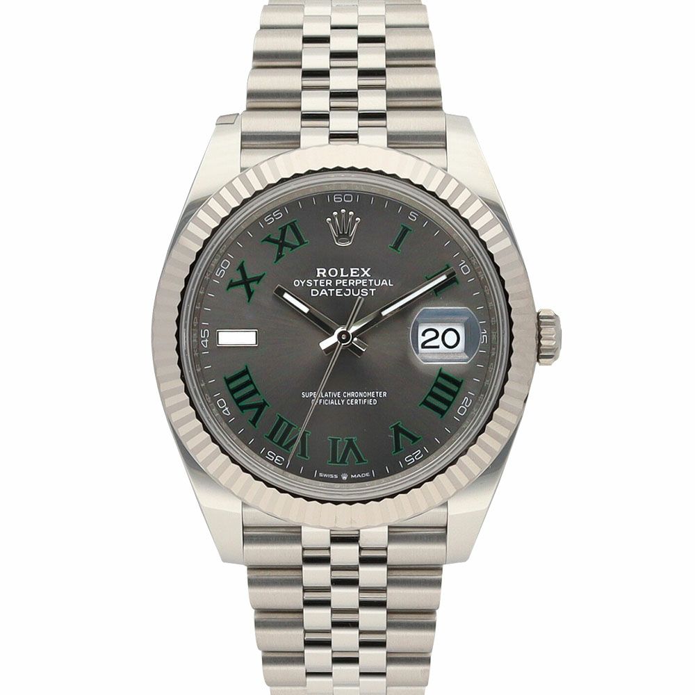【予約会対象品】 ロレックス ROLEX 腕時計 メンズウォッチ デイトジャスト41 126334 グレー 【お取り寄せ】